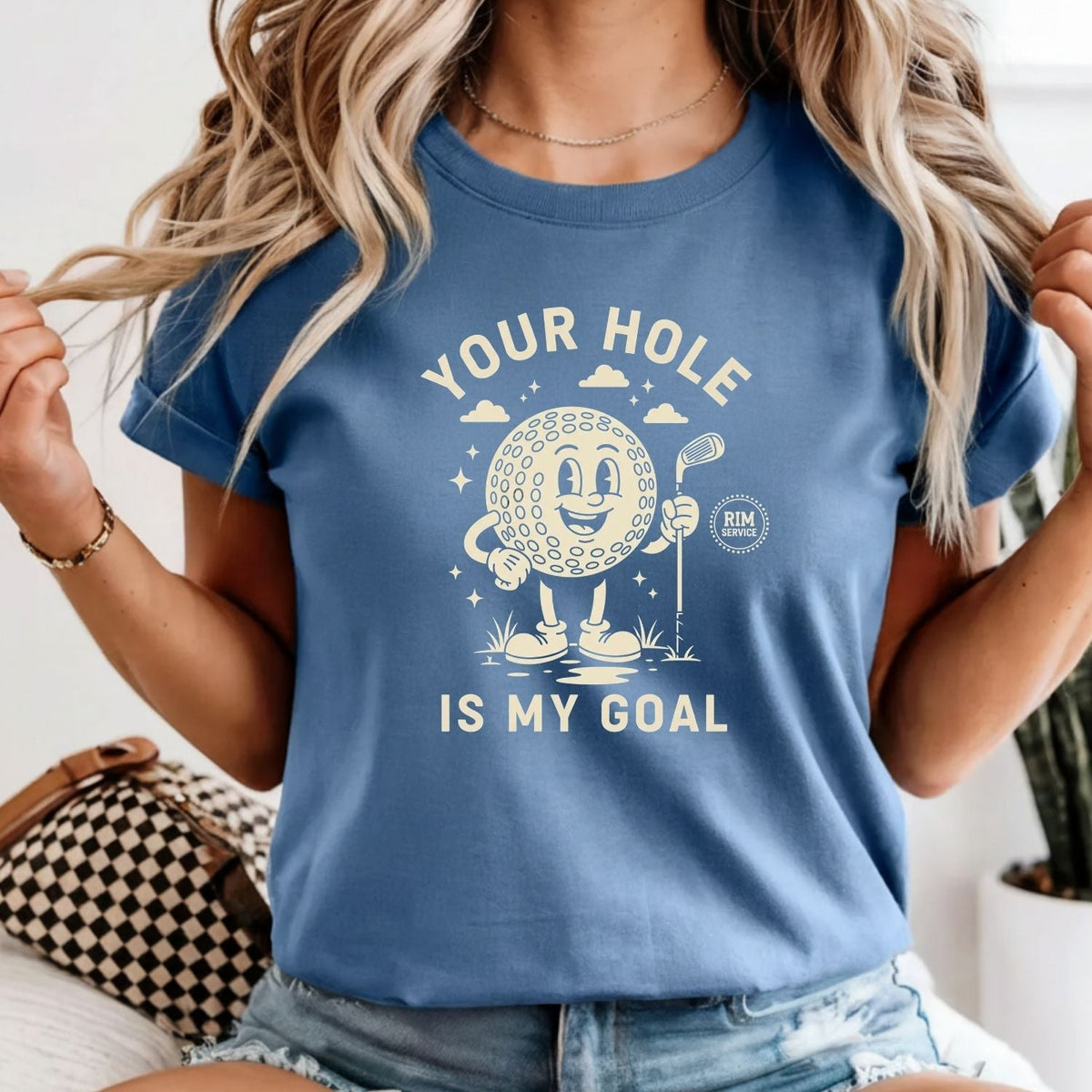 Your Hole is My Goal T-Shirt - Funny Adult Humor Tee product image 10