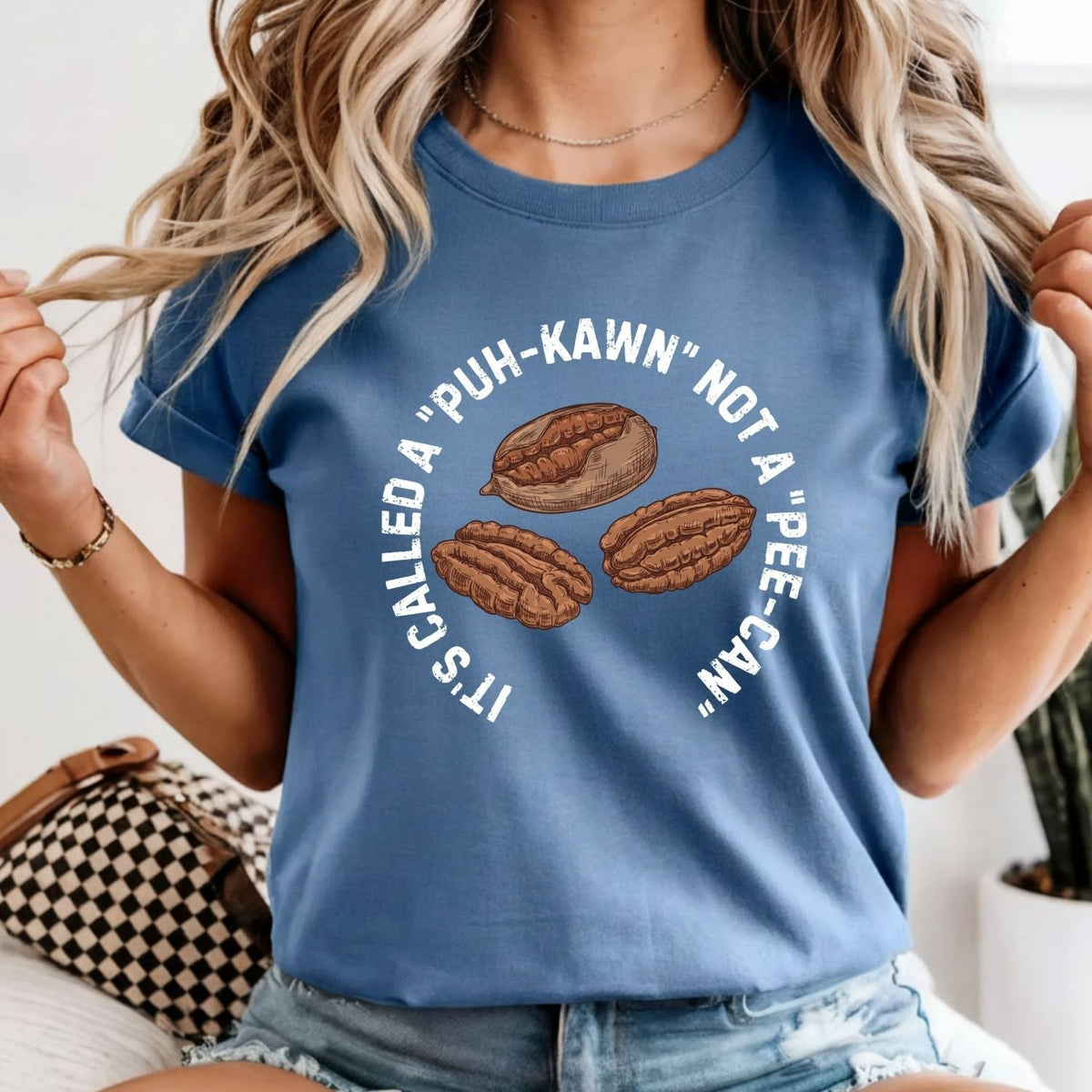 Puh-Kawn Not Pee-Can Shirt - Funny Pecan Pun T-Shirt product image 9