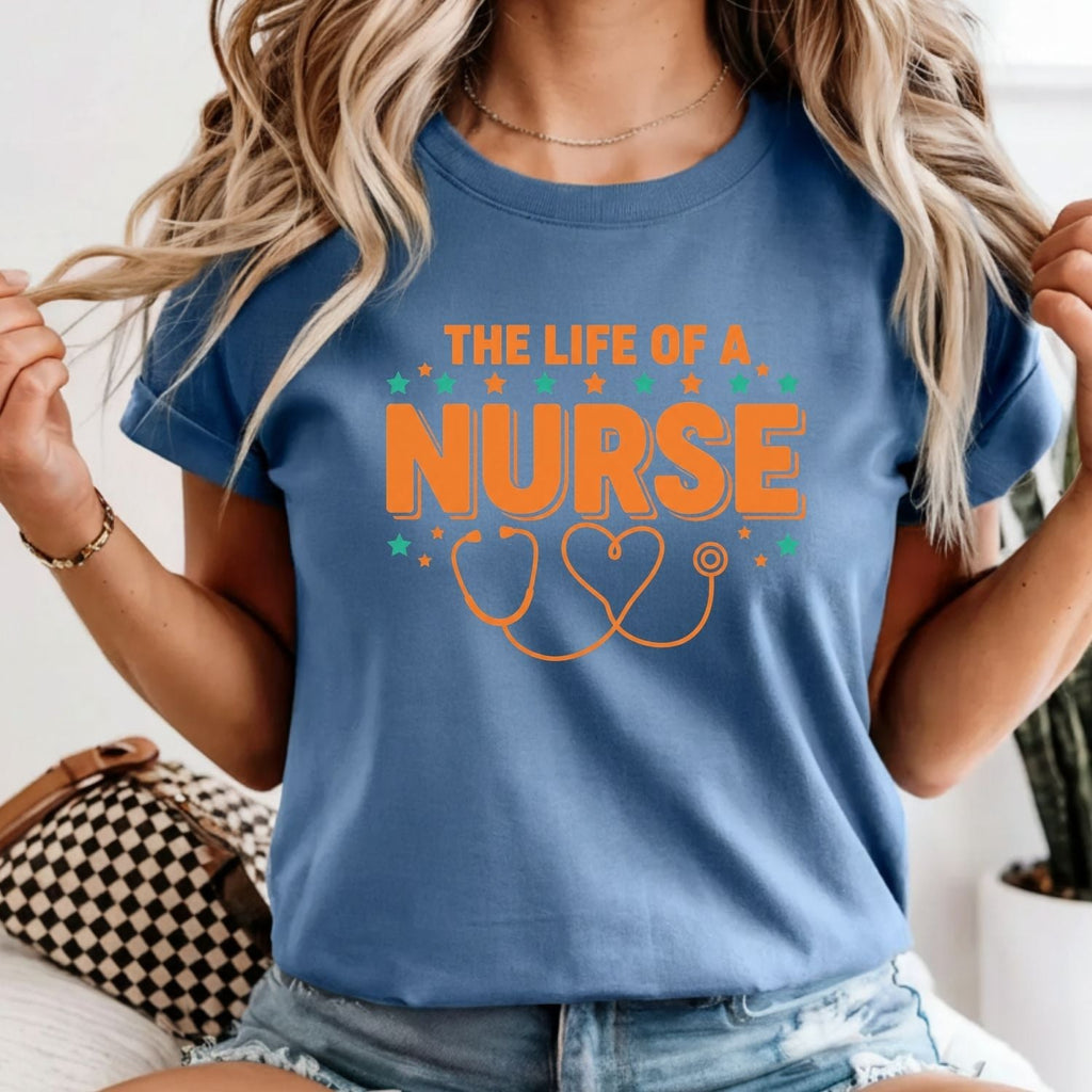 The Life of a Nurse Shirt - Showgirl Tee - Cute product image 4