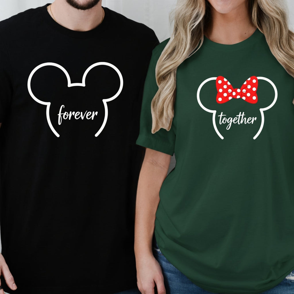 Togther Forever Matching T-Shirts For Couples product image 9
