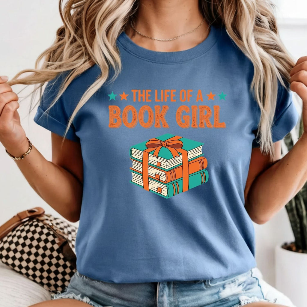 The Life of a Book Girl Shirt - Showgirl Graphic Tee product image 4