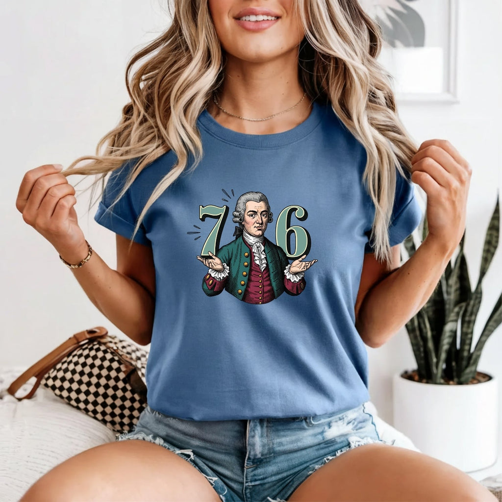Six Seven Tee – Retro American Heritage Statement Shirt product image 7