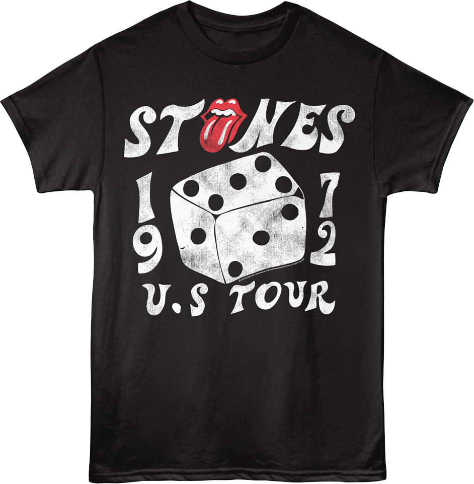 1972 US Tour Rolling Stones T-Shirt product image 1