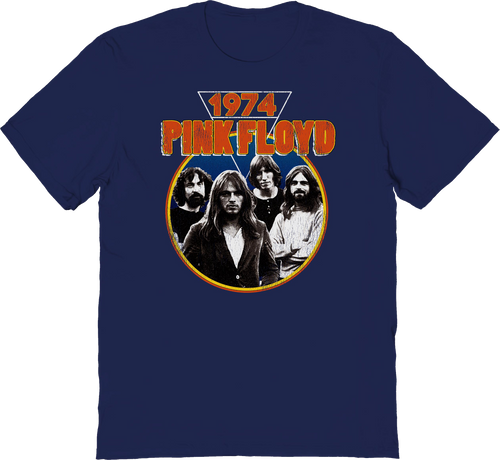 1974 Band Photo Pink Floyd T-Shirt product image 1