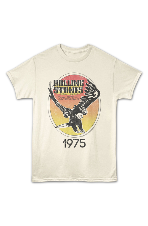 1975 Tour Of The Americas Rolling Stones T-Shirt product image 2