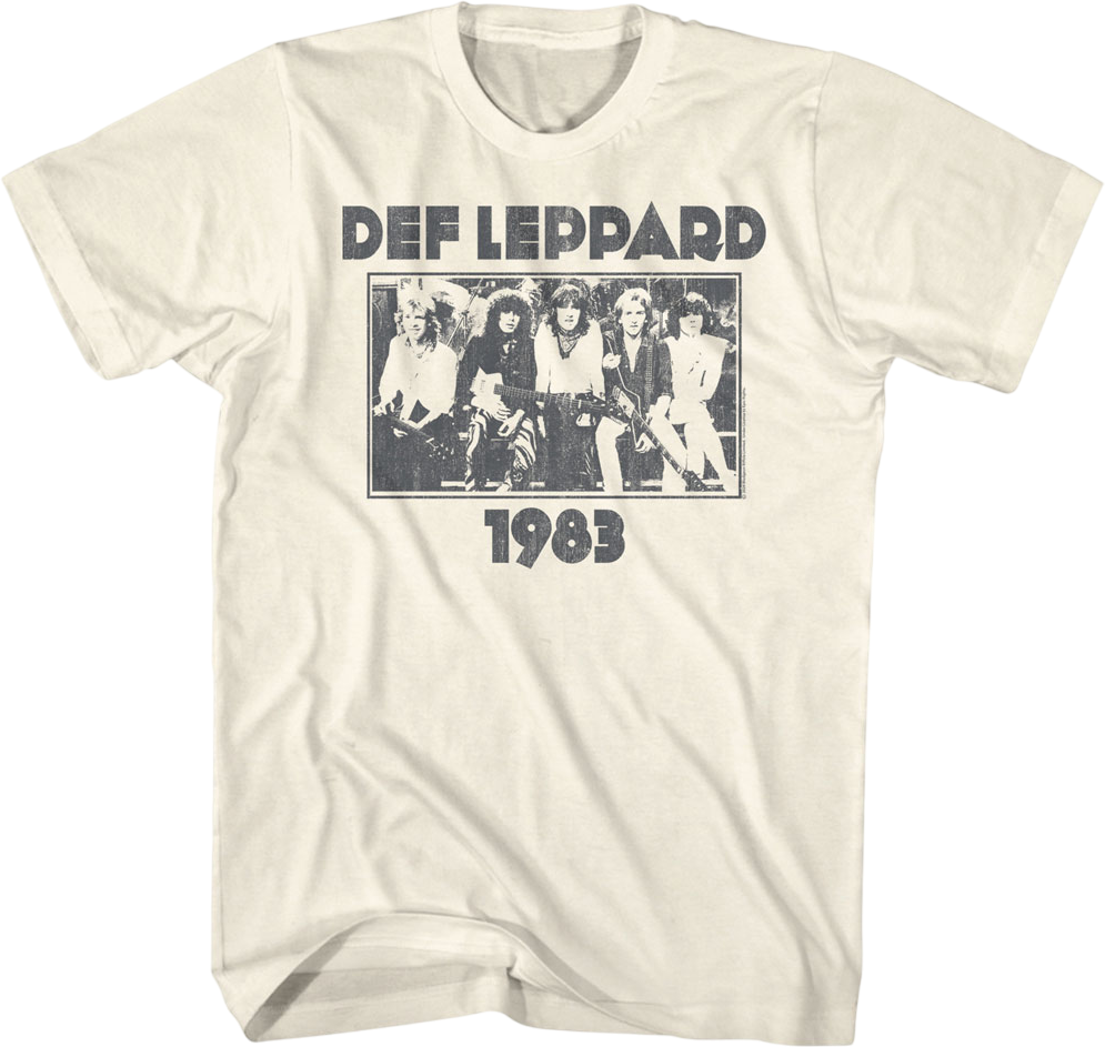 1983 Photo Def Leppard T-Shirt product image 1