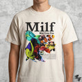 Man I Love Fish Graphic T-Shirt - Retro Ocean Humor Tee product image 1