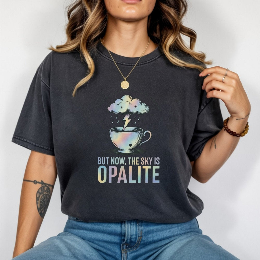 The Sky Is Opalite Tee – Dreamy Soft Pastel Aesthetic product image 9