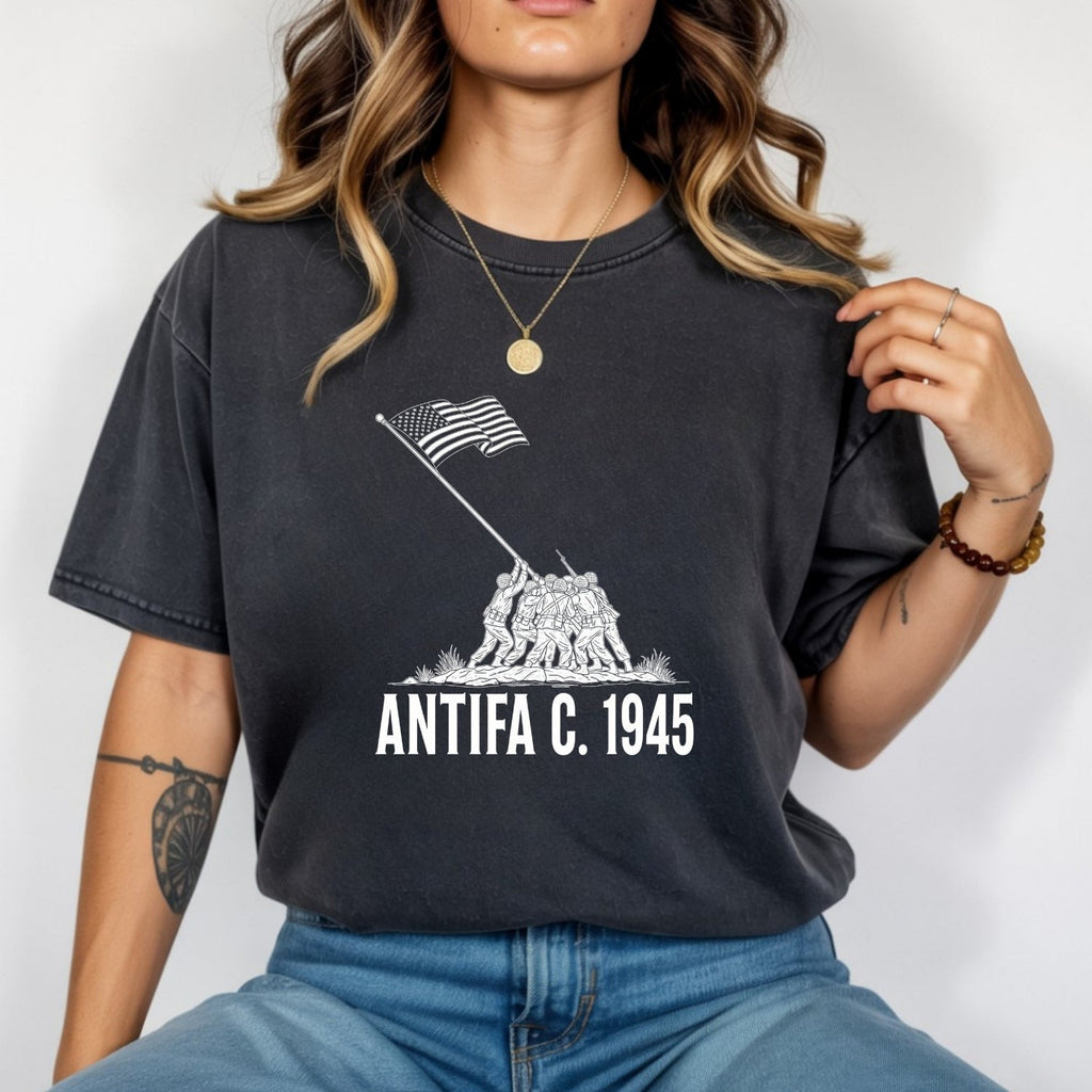 1945 Heritage Tee – Vintage Patriotic Shirt – Freedom & product image 12