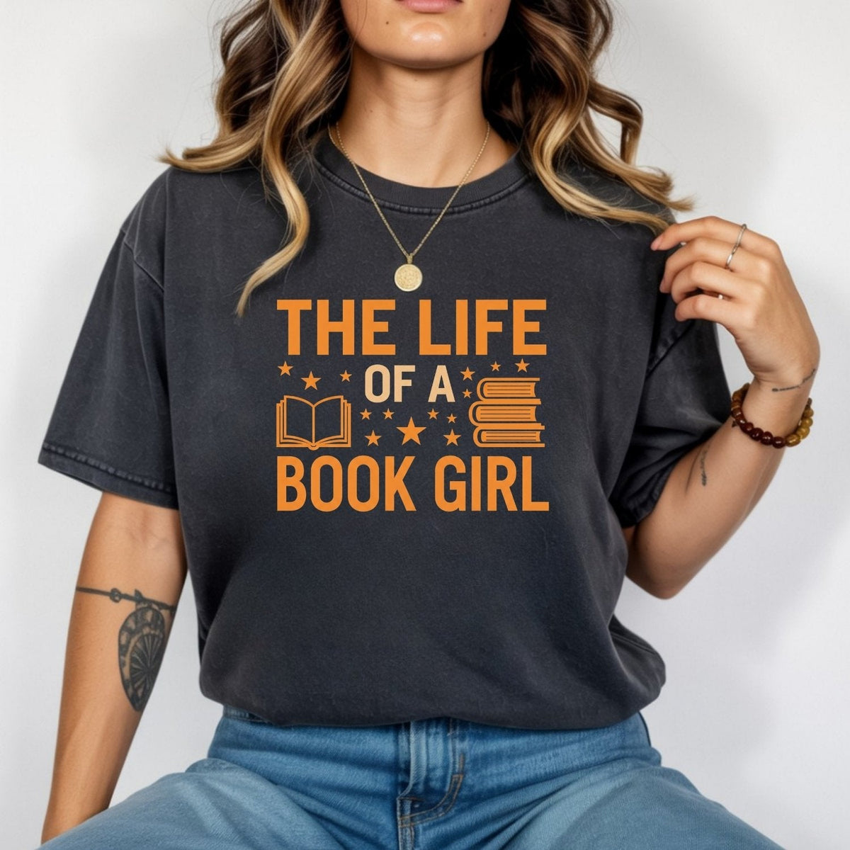 The Life of a Book Girl Shirt – Funny Showgirl Era Lover Tee product image 5