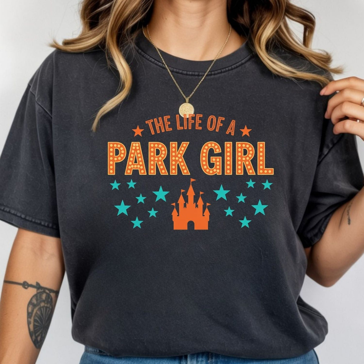 The Life of a Park Girl Shirt - Showgirl Vacation Graphic product image 4