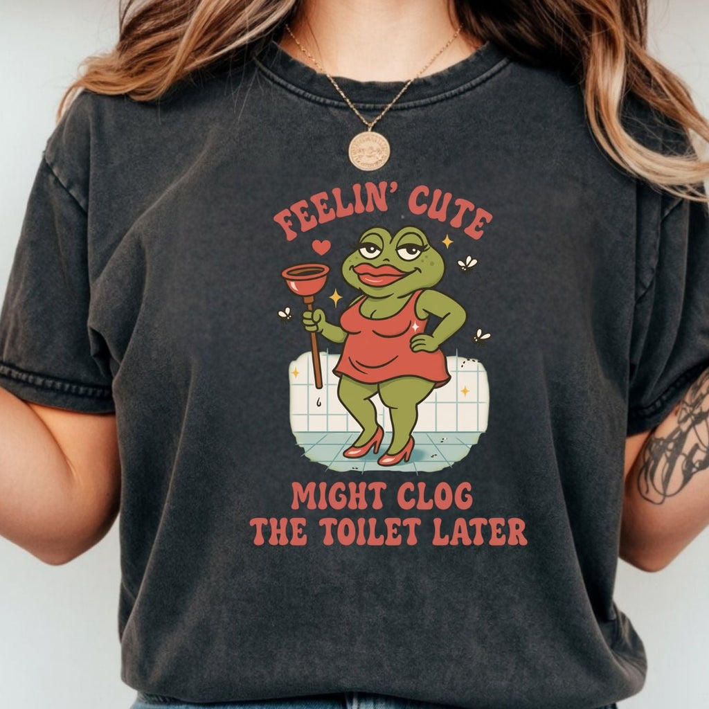 Funny Shirt Swap T-Shirt - Feeling Cute Might Clog the product image 12