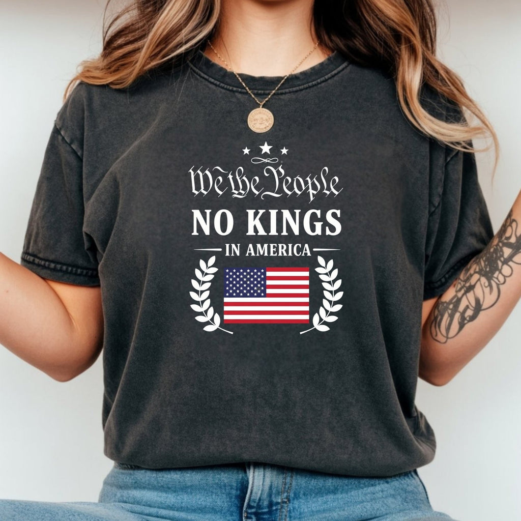 No Kings in America Tee – Liberty & Democracy Statement product image 12