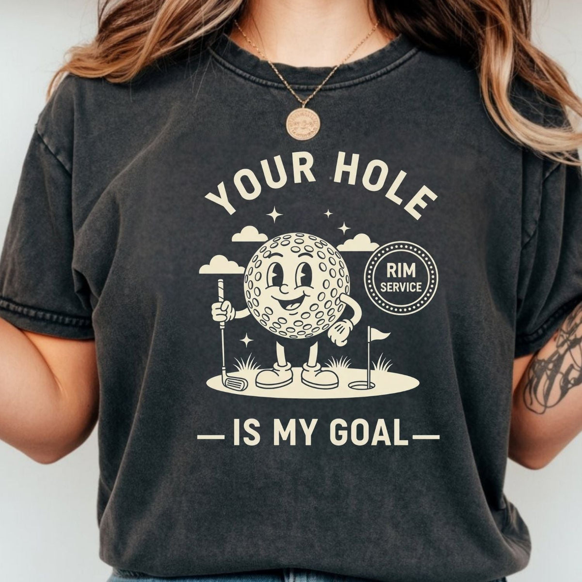 Funny Your Hole is My Goal T-Shirt - Inappropriate Humor product image 10