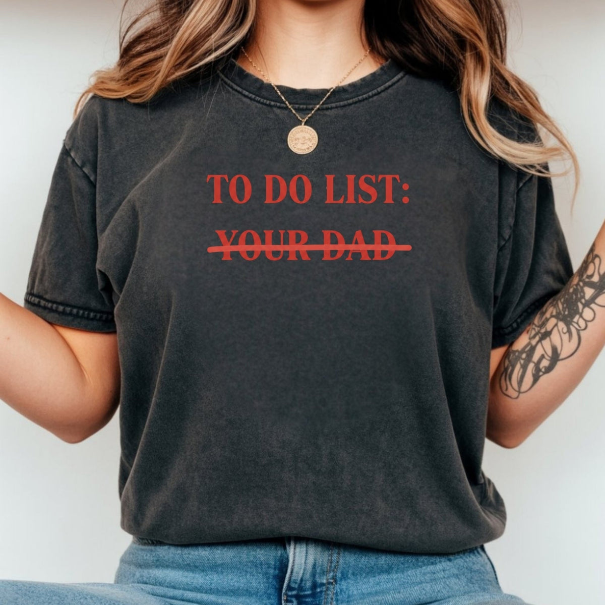 To Do List Tee – Funny Sarcastic Humor Shirt – Sassy product image 10