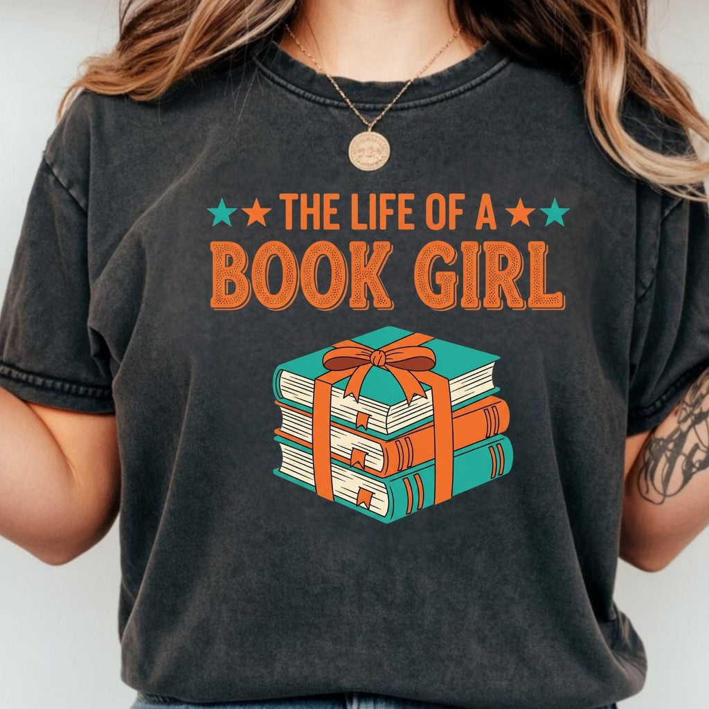 The Life of a Book Girl Shirt - Showgirl Graphic Tee product image 6