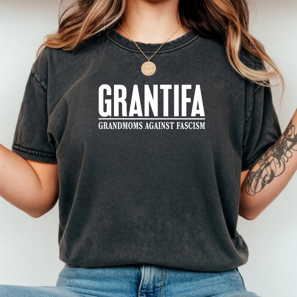 Grantifa Grandmoms T-Shirt – Funny Grandma Meme Graphic Tee product image 4