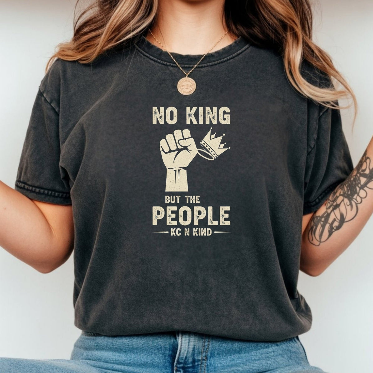 No Kings No Tyrants T-Shirt – Pro-Freedom Democracy Tee – product image 11