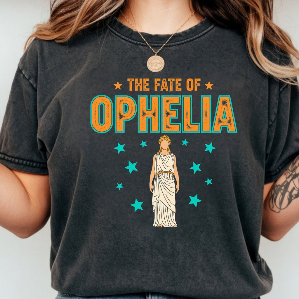 The Life of Ophelia Shirt - Fate of Tee - Vintage Literary product image 6