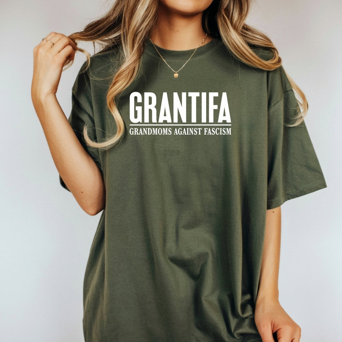 Grantifa Grandmoms T-Shirt – Funny Grandma Meme Graphic Tee product image 5