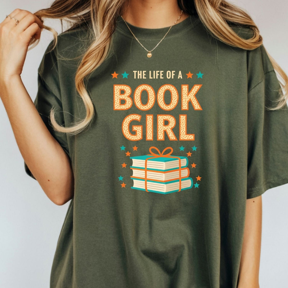 Book Girl Shirt - The Life of a Lover Tee - Showgirl product image 5