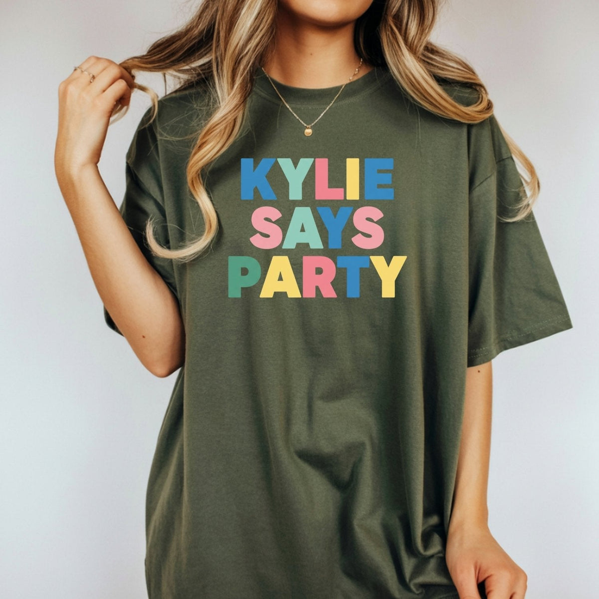 Kylie Says Party Shirt – Retro Disco Pop-Inspired Graphic product image 11