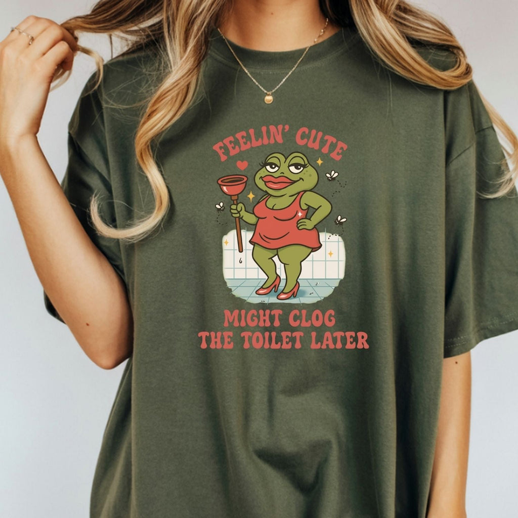 Funny Shirt Swap T-Shirt - Feeling Cute Might Clog the product image 13