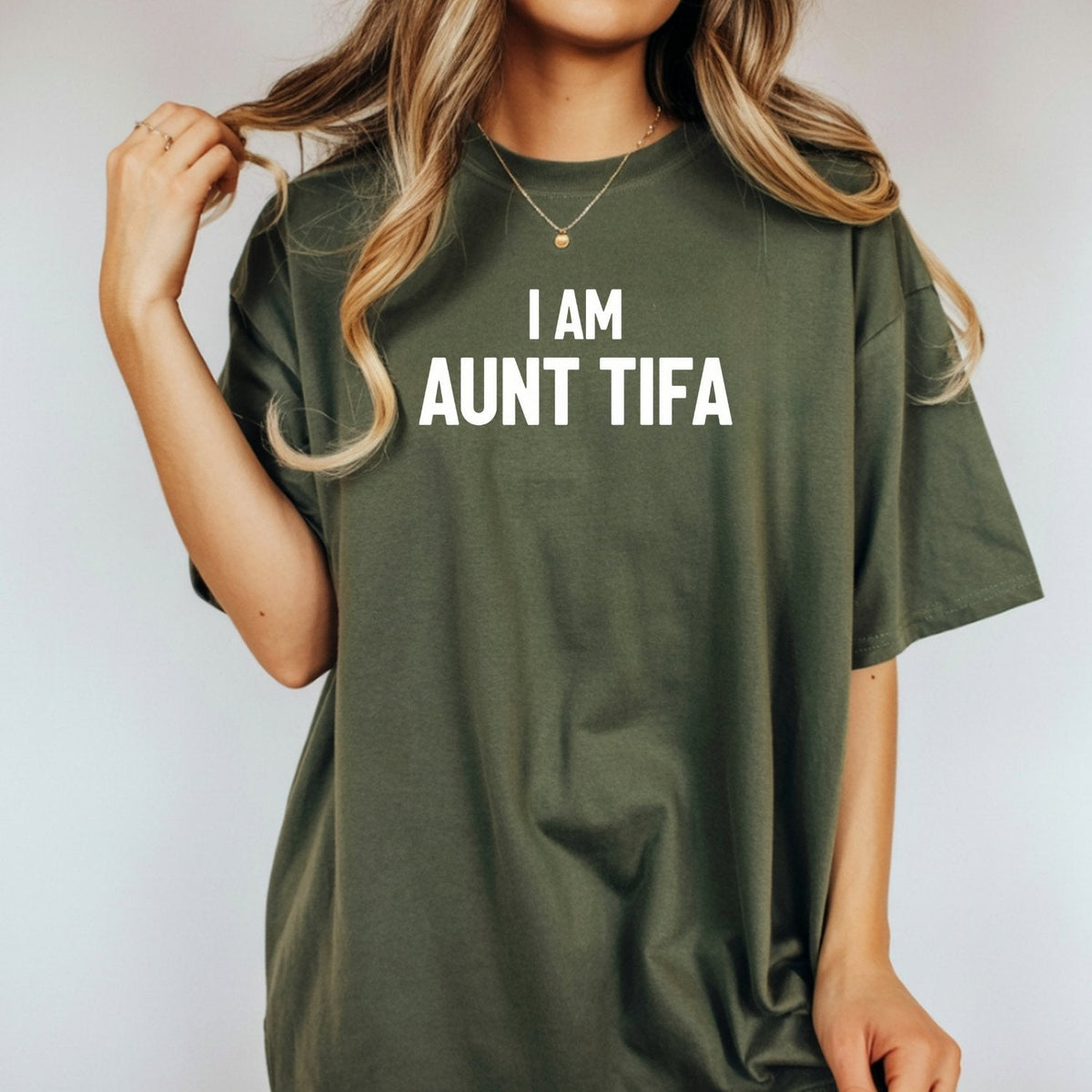 Funny Aunt Tifa Shirt – Humorous Meme Graphic Tee for Aunts product image 6