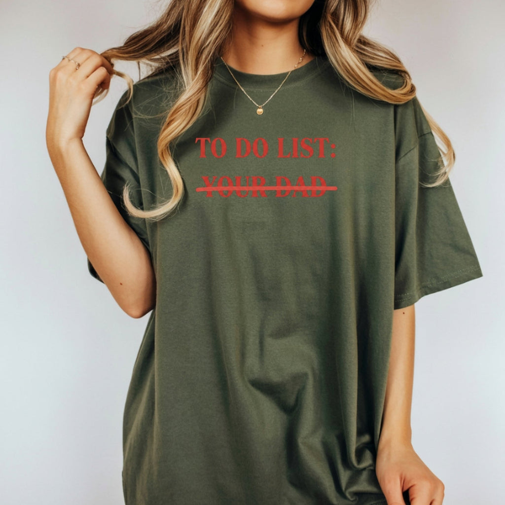 To Do List Tee – Funny Sarcastic Humor Shirt – Sassy product image 11