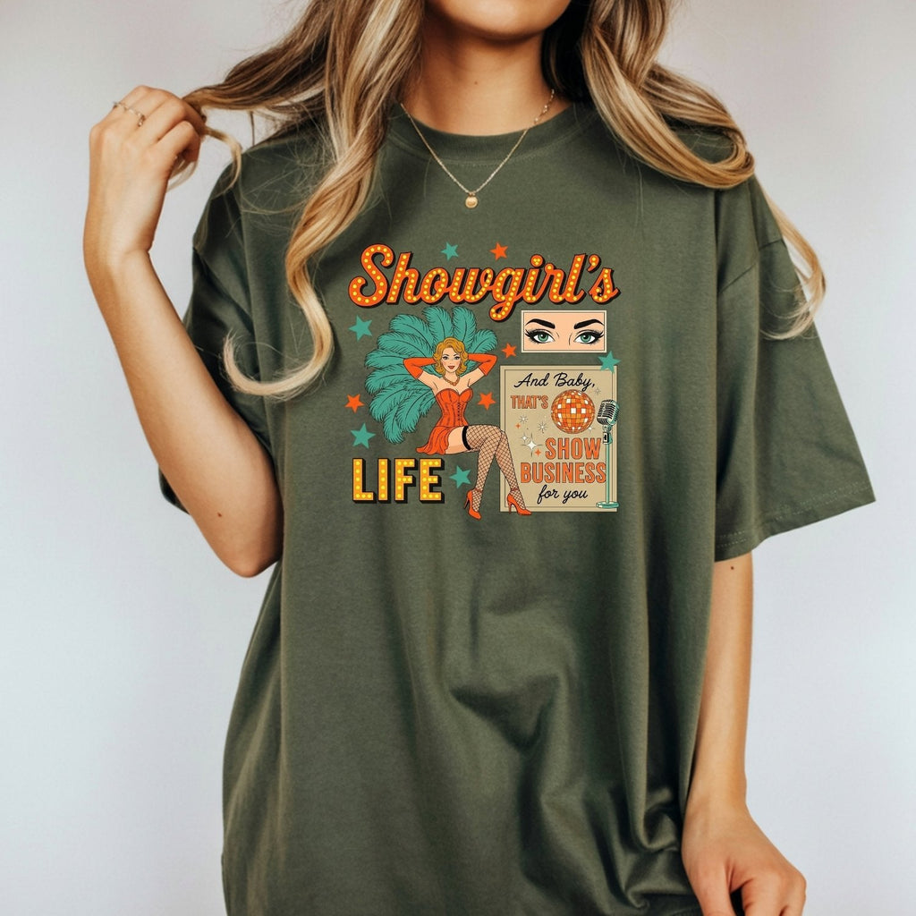 Showgirl Life Era T-Shirt – Retro Era-Inspired Graphic Tee product image 7