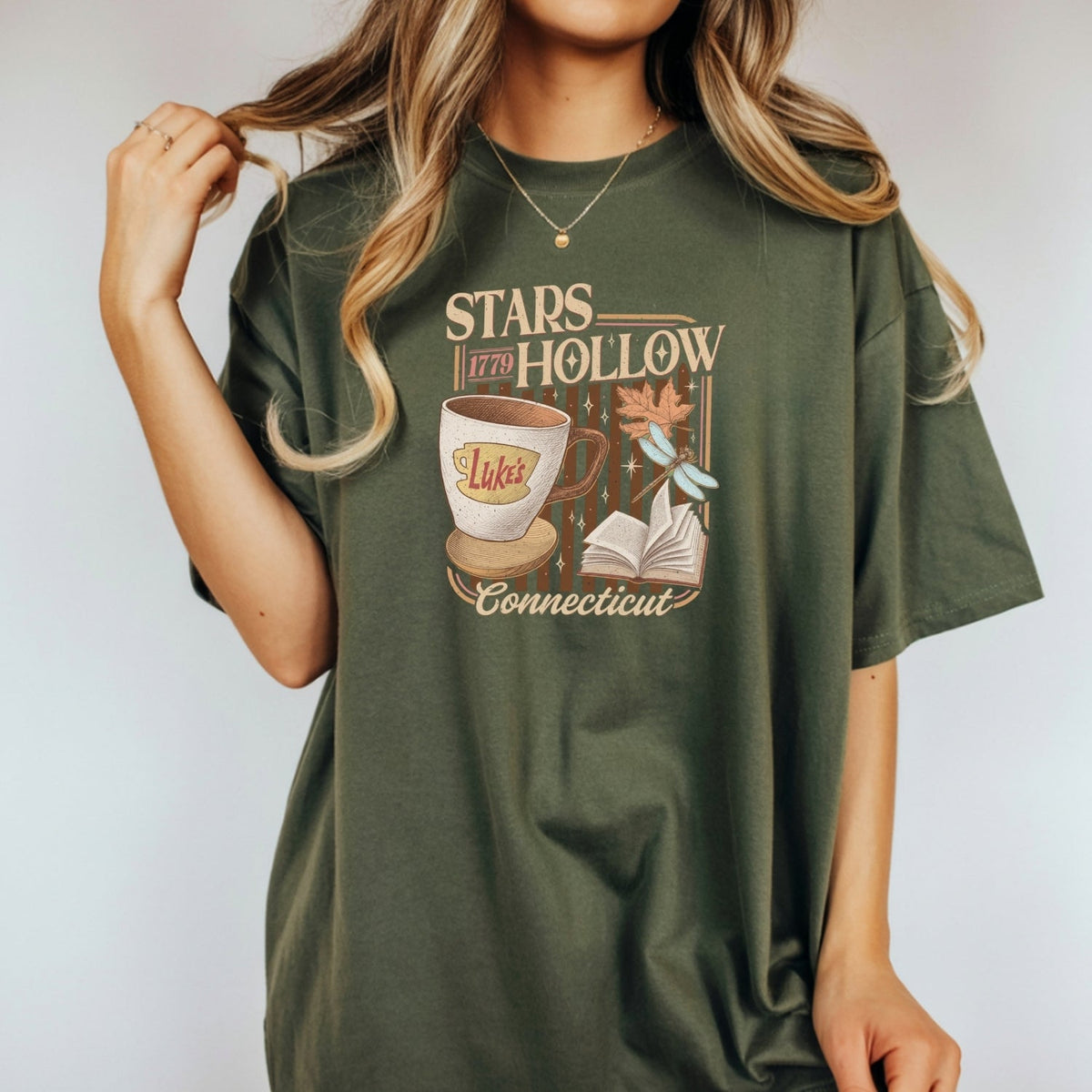 Stars Hollow Coffee Shop T-Shirt – Vintage Connecticut Tee product image 12
