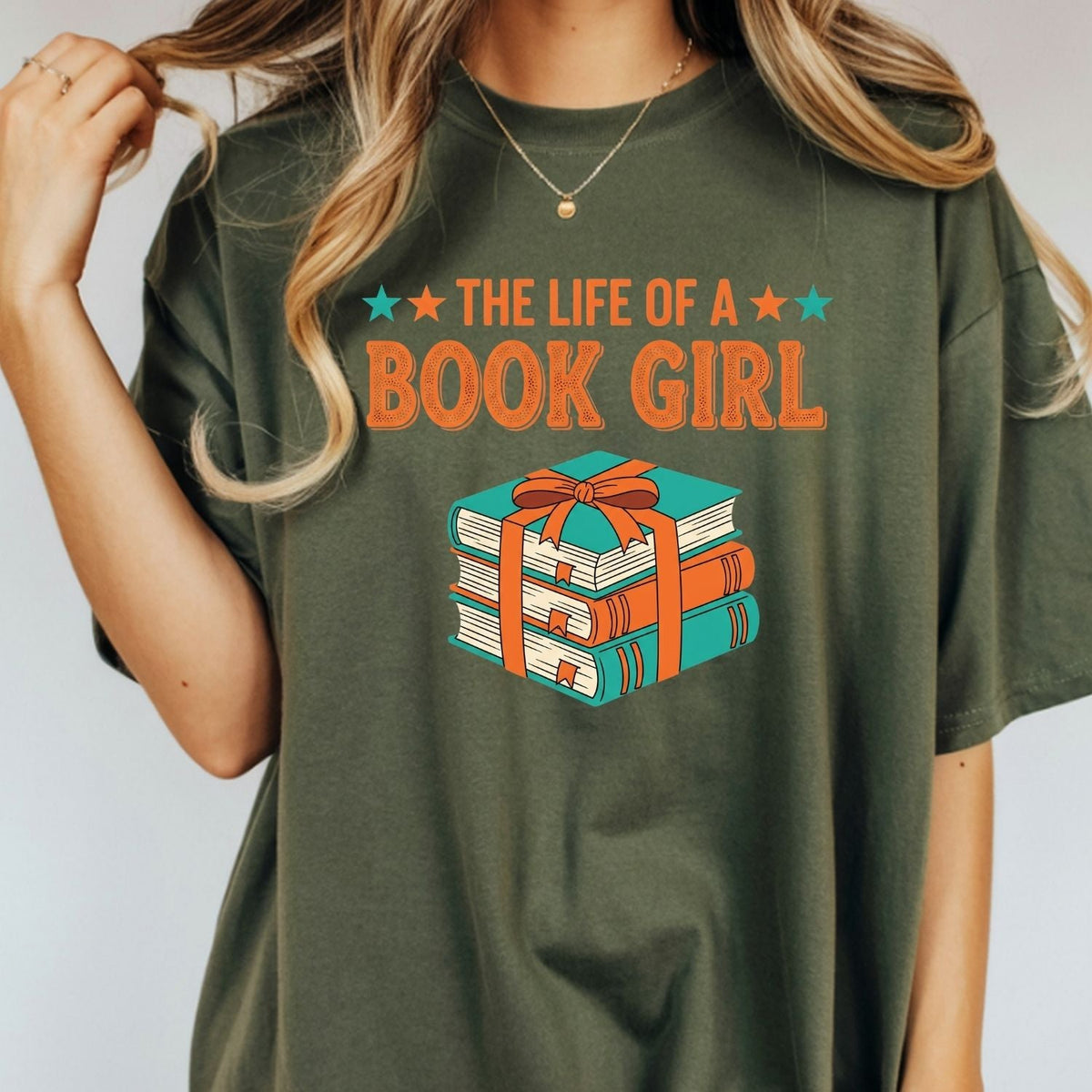The Life of a Book Girl Shirt - Showgirl Graphic Tee product image 7