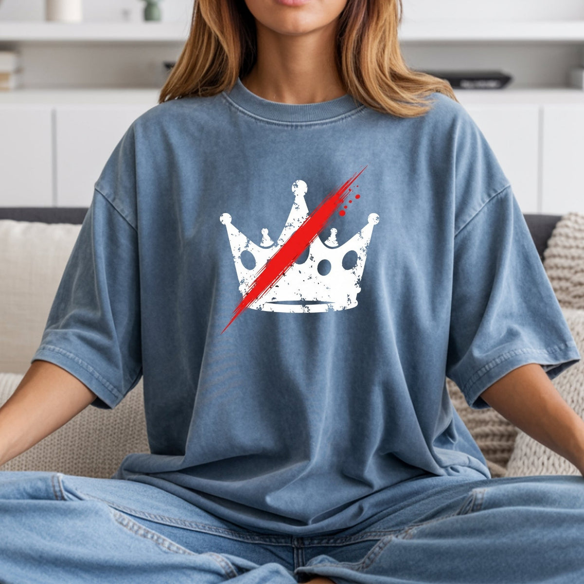 No Faux King Way T-Shirt – Funny Political Satire Tee product image 13