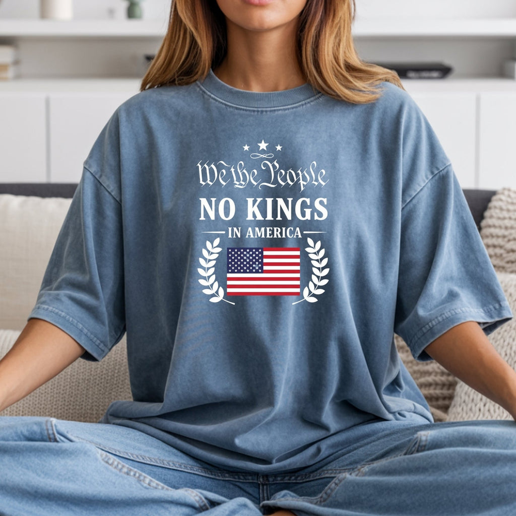 No Kings in America Tee – Liberty & Democracy Statement product image 14