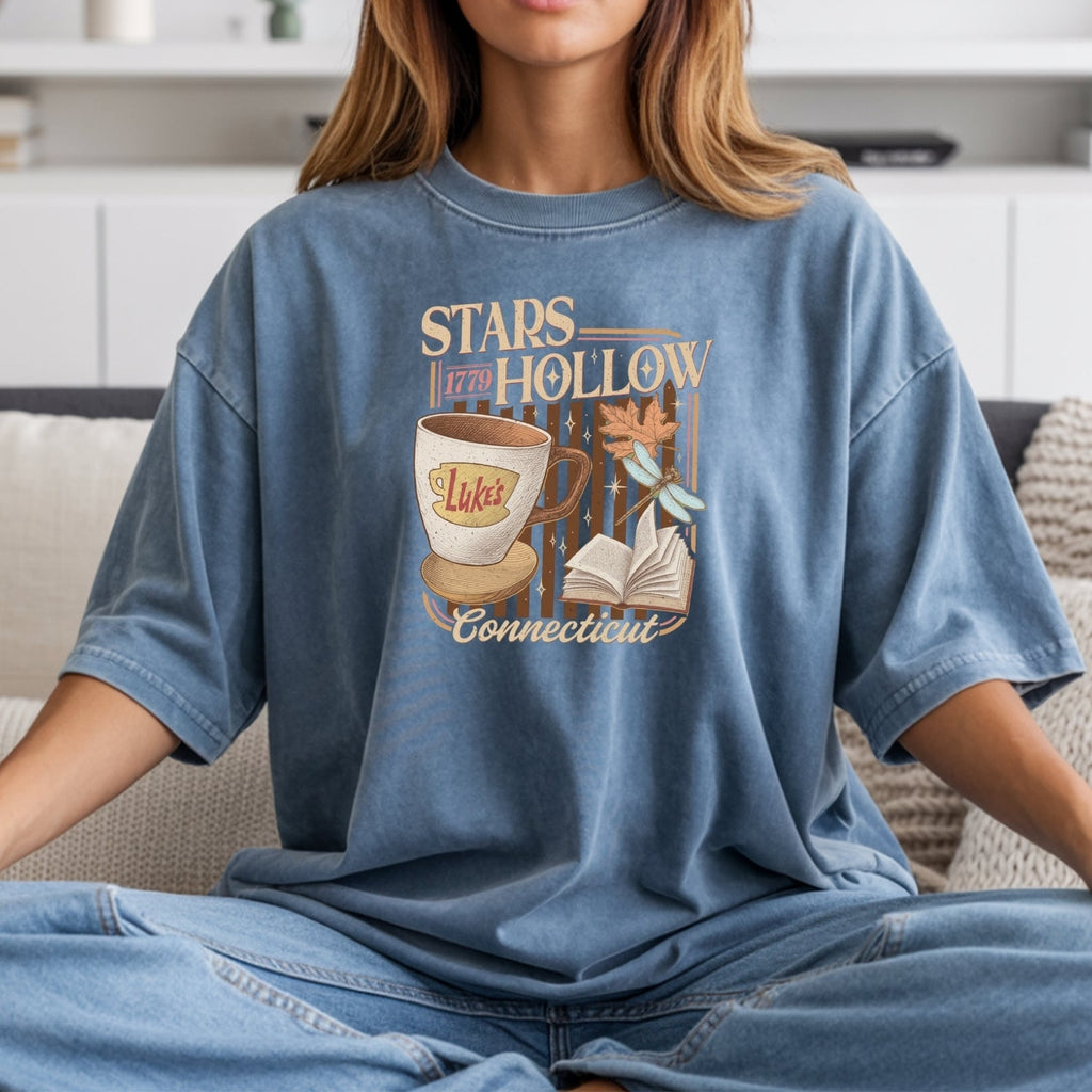 Stars Hollow Coffee Shop T-Shirt – Vintage Connecticut Tee product image 13