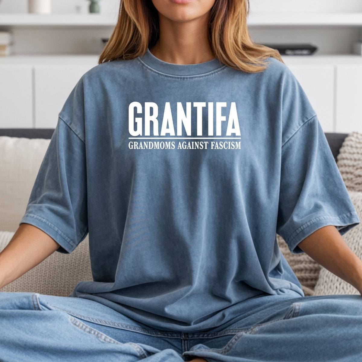 Grantifa Grandmoms T-Shirt – Funny Grandma Meme Graphic Tee product image 6