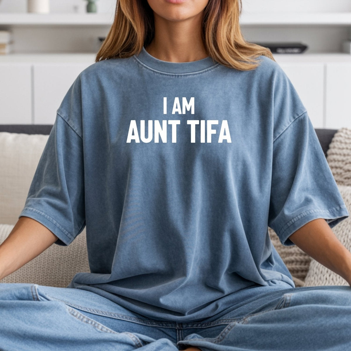Funny Aunt Tifa Shirt – Humorous Meme Graphic Tee for Aunts product image 7