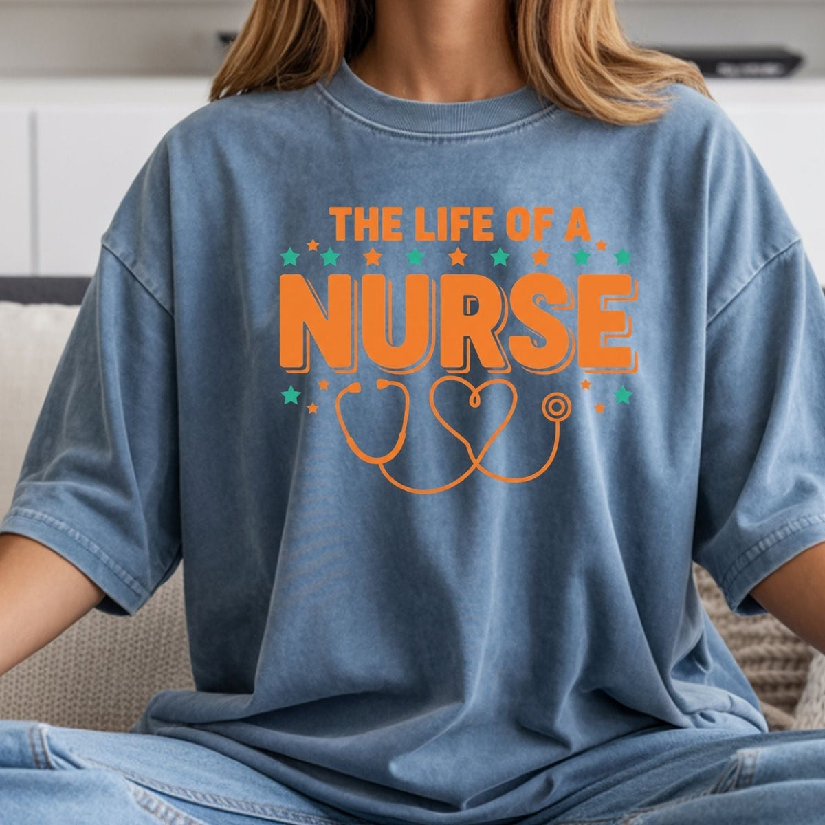 The Life of a Nurse Shirt - Showgirl Tee - Cute product image 8