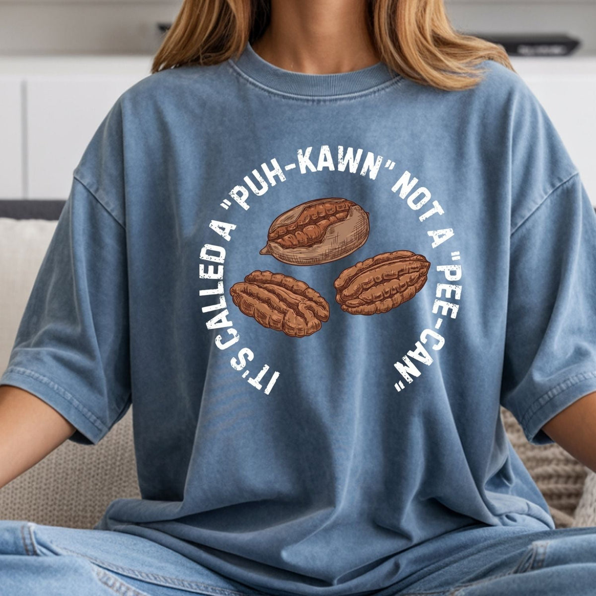 Puh-Kawn Not Pee-Can Shirt - Funny Pecan Pun T-Shirt product image 12