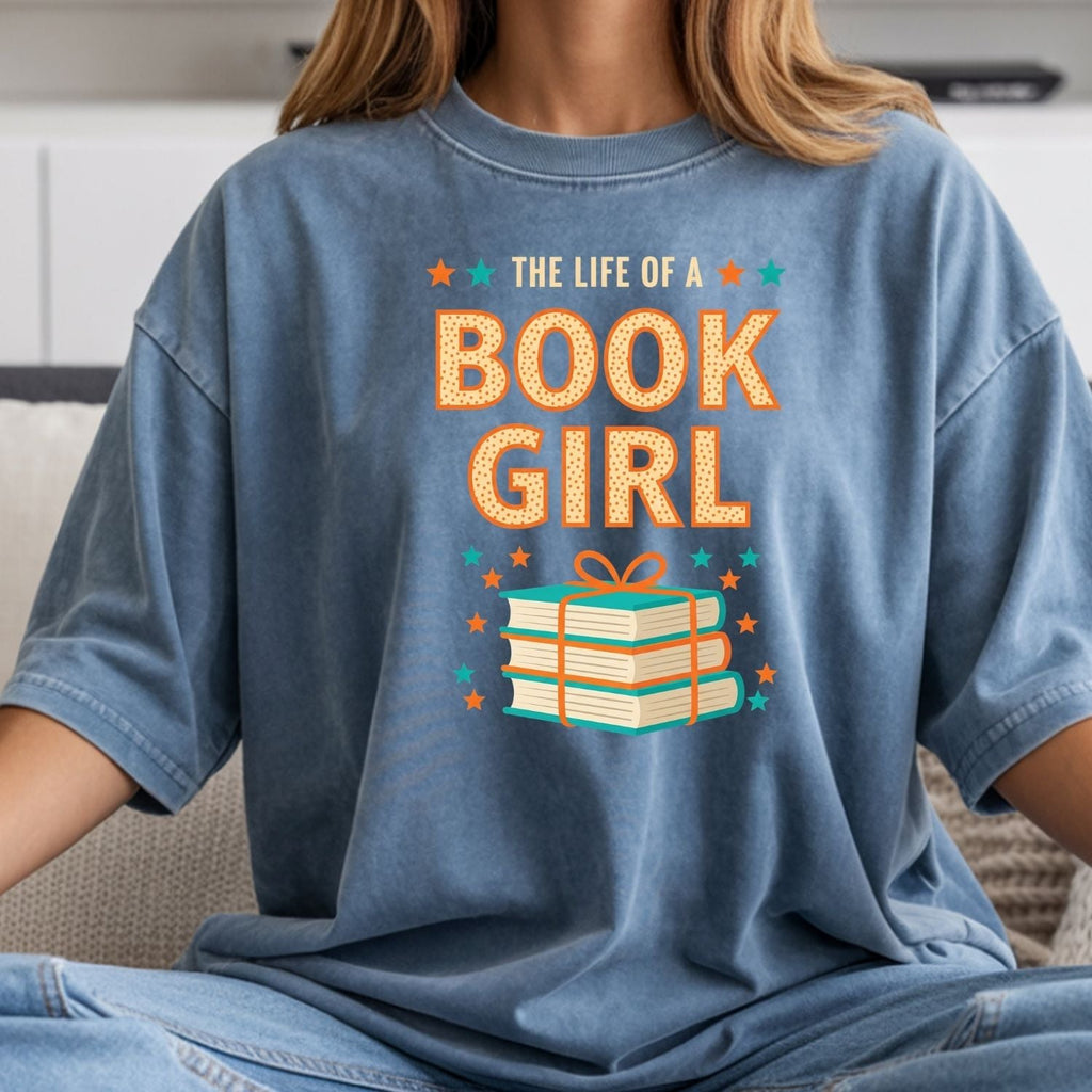 Book Girl Shirt - The Life of a Lover Tee - Showgirl product image 6