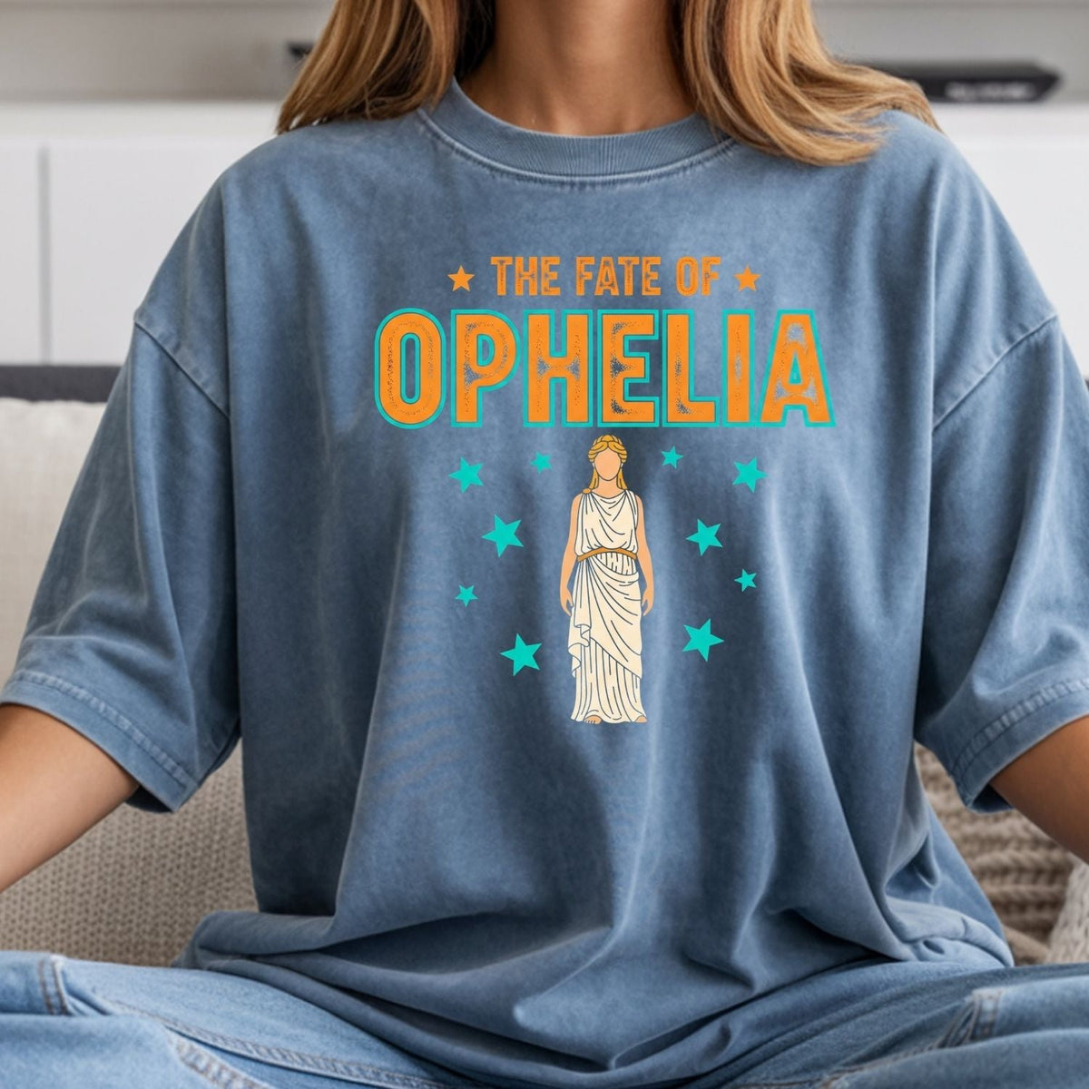 The Life of Ophelia Shirt - Fate of Tee - Vintage Literary product image 8