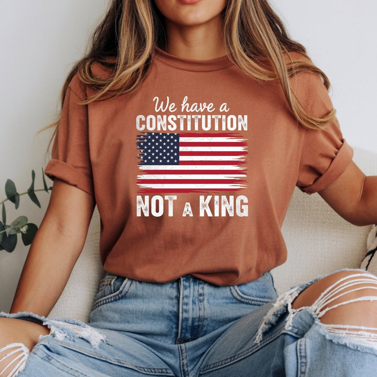 We Have a Constitution No Kings Shirt – Patriotic Freedom product image 13