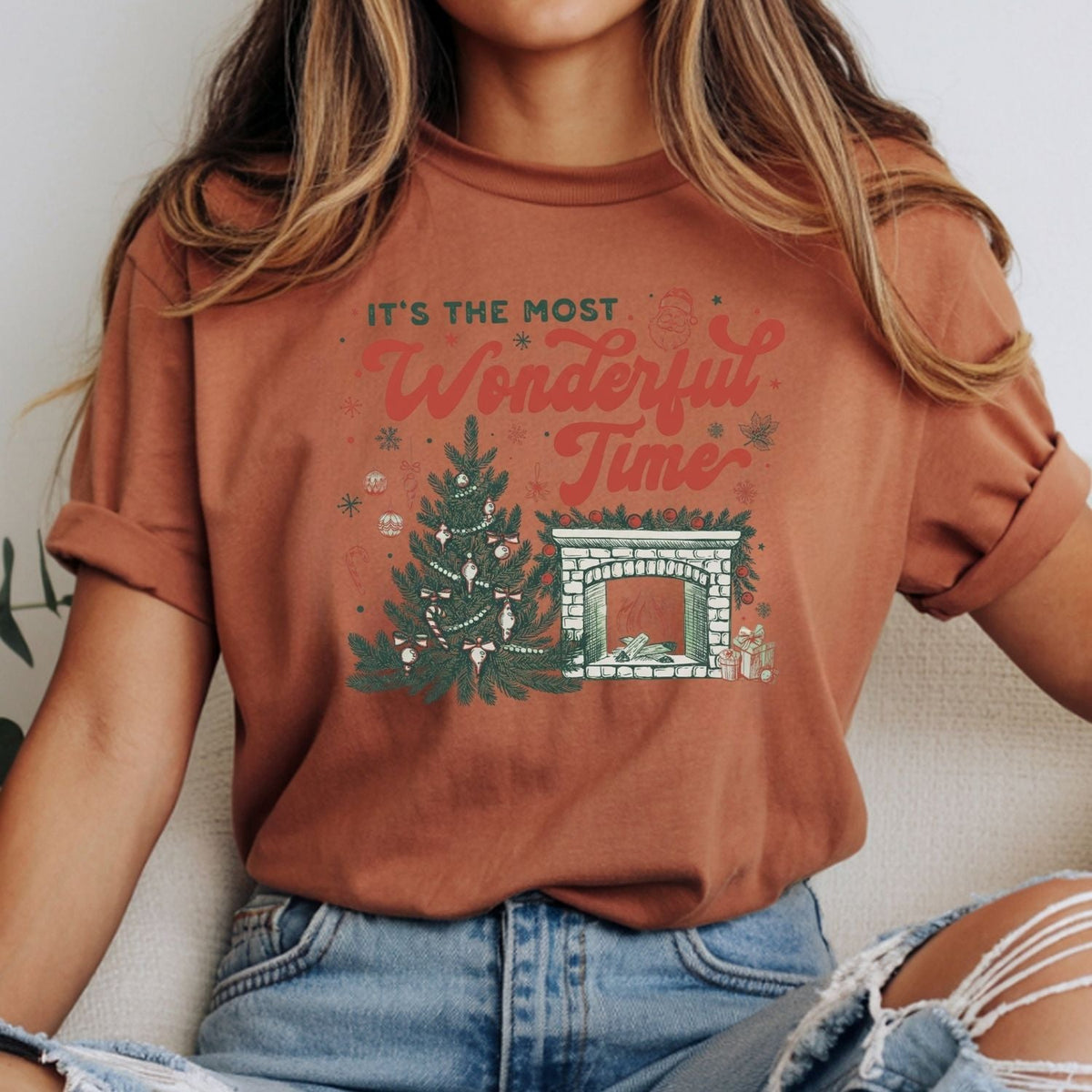 It’s The Most Wonderful Time T-Shirt - Christmas Holiday product image 6