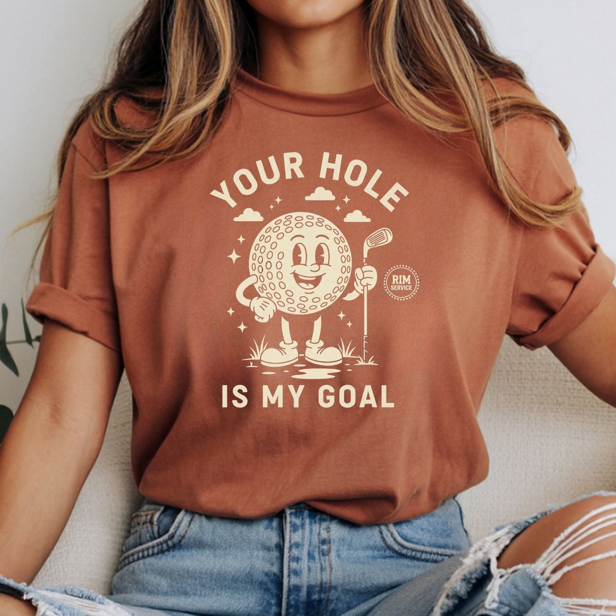 Your Hole is My Goal T-Shirt - Funny Adult Humor Tee product image 14