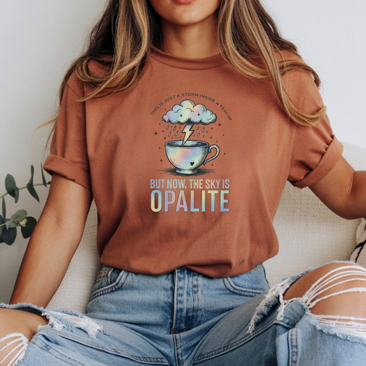 The Sky Is Opalite Tee – Dreamy Soft Pastel Aesthetic product image 13