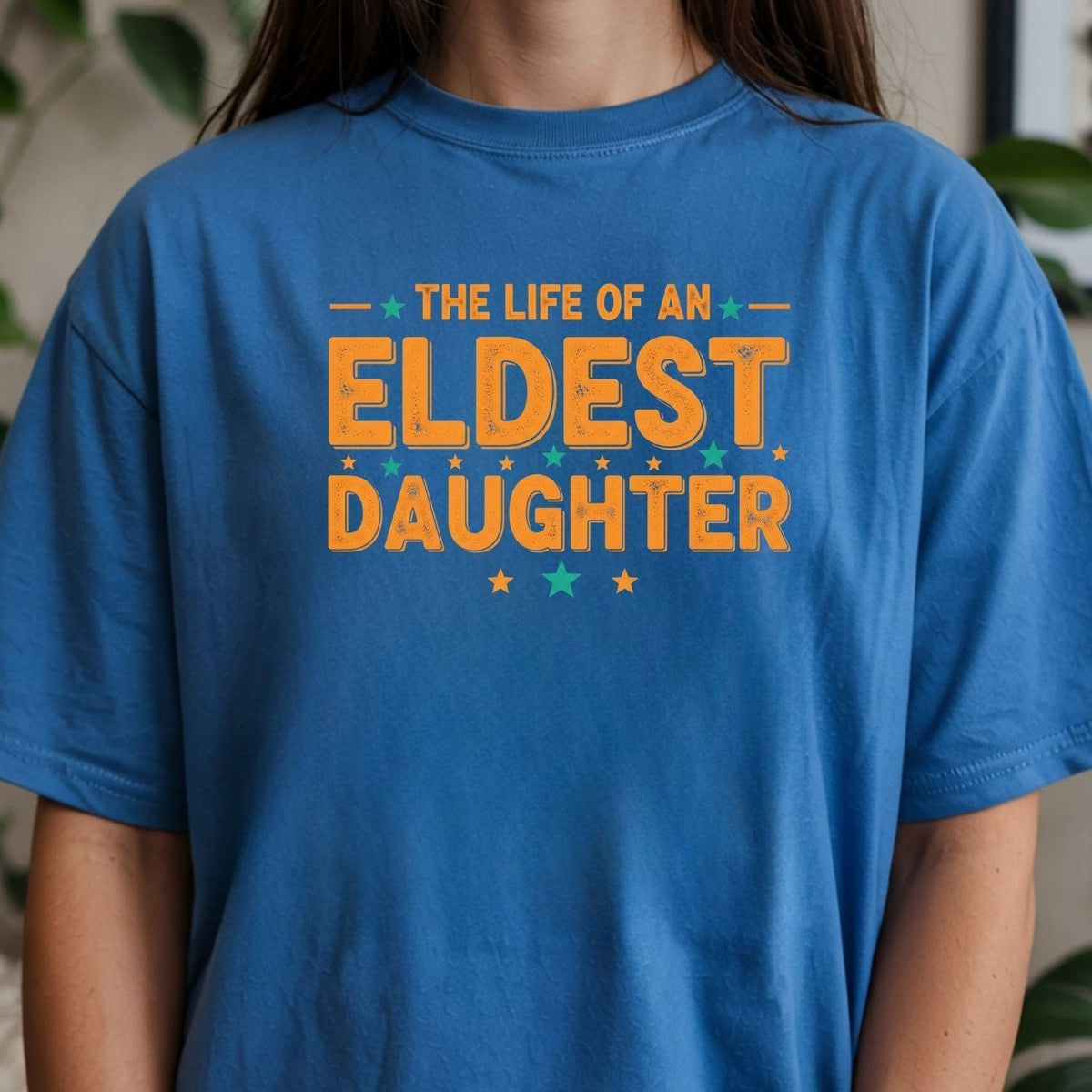 The Life of an Eldest Daughter Shirt - Orange Sister Tee product image 7