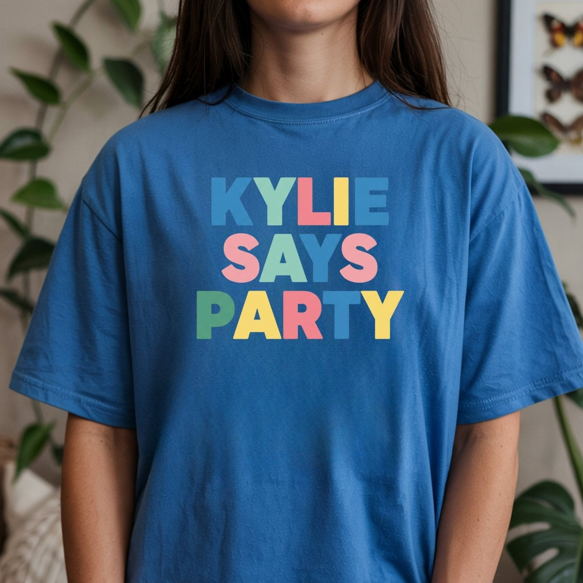 Kylie Says Party Shirt – Retro Disco Pop-Inspired Graphic product image 14