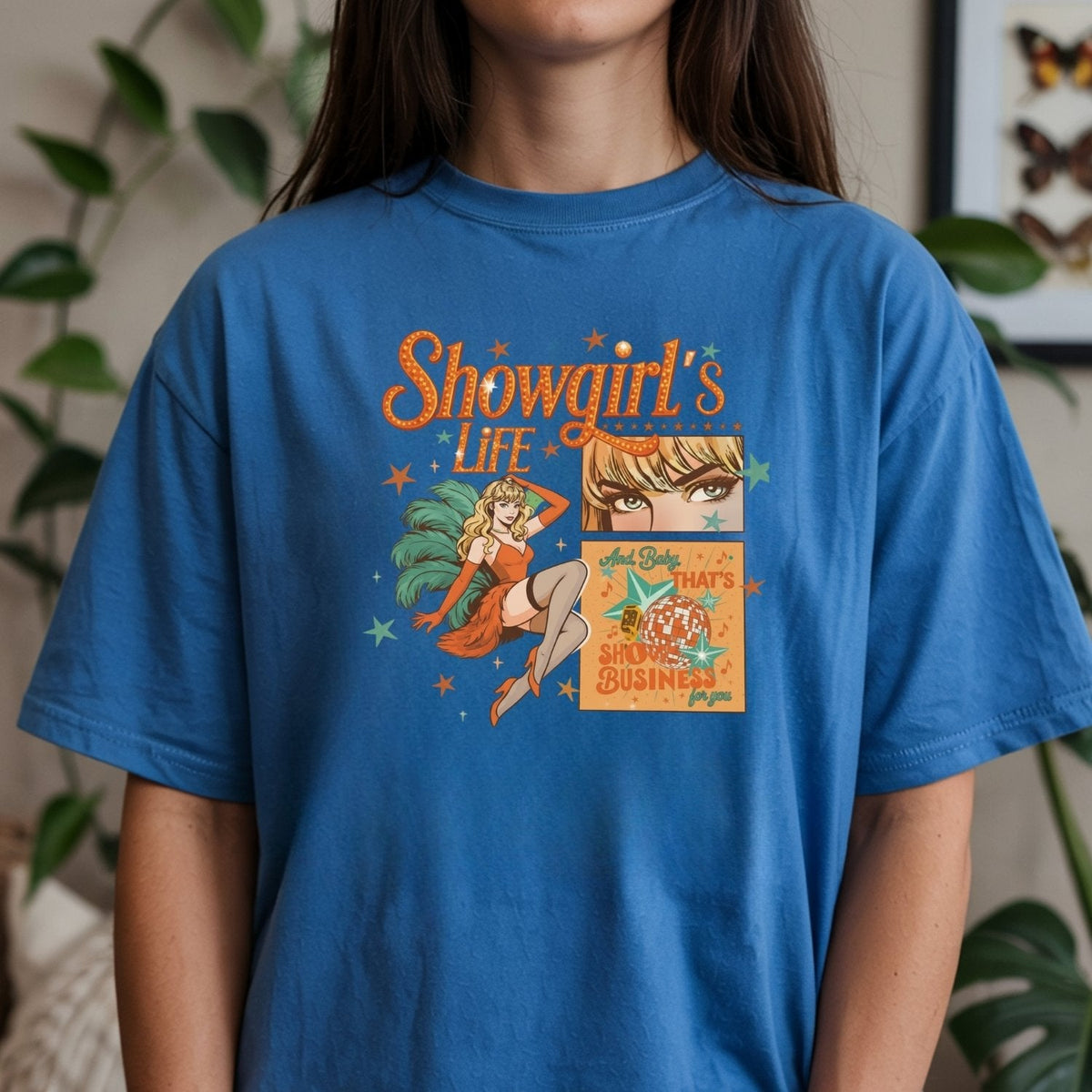 Showgirl Life Era T-Shirt – Vintage Aesthetic Graphic Tee product image 9