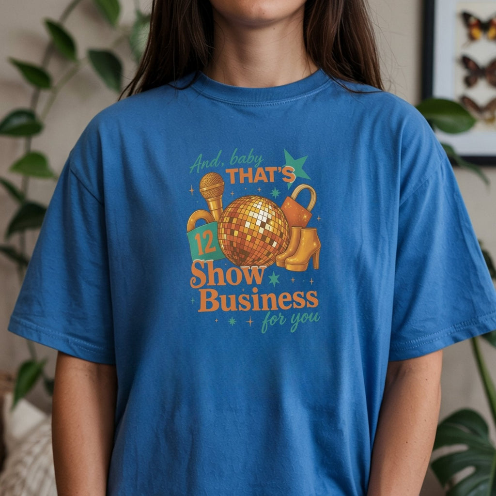 Showgirl Life T-Shirt – Vintage Show Business Graphic Tee product image 11