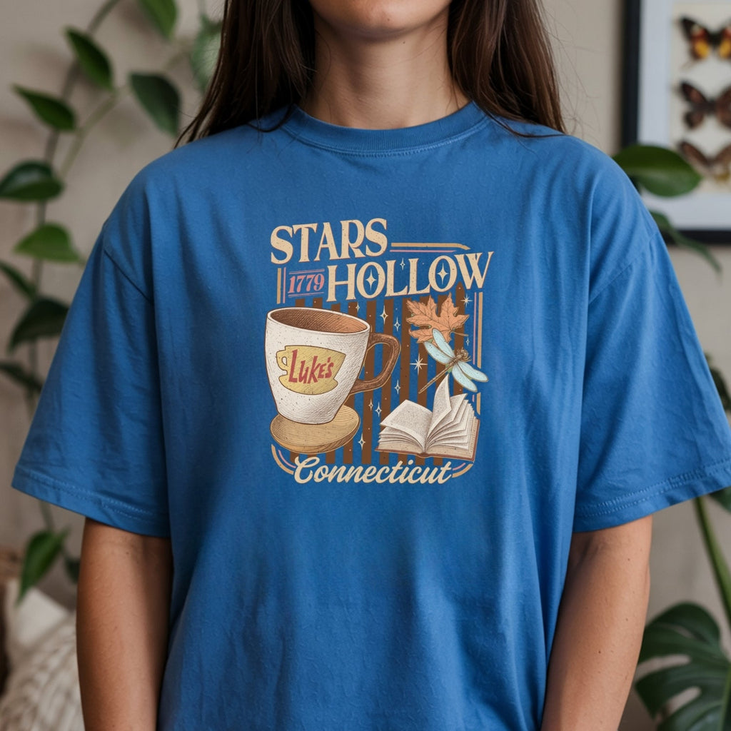 Stars Hollow Coffee Shop T-Shirt – Vintage Connecticut Tee product image 15